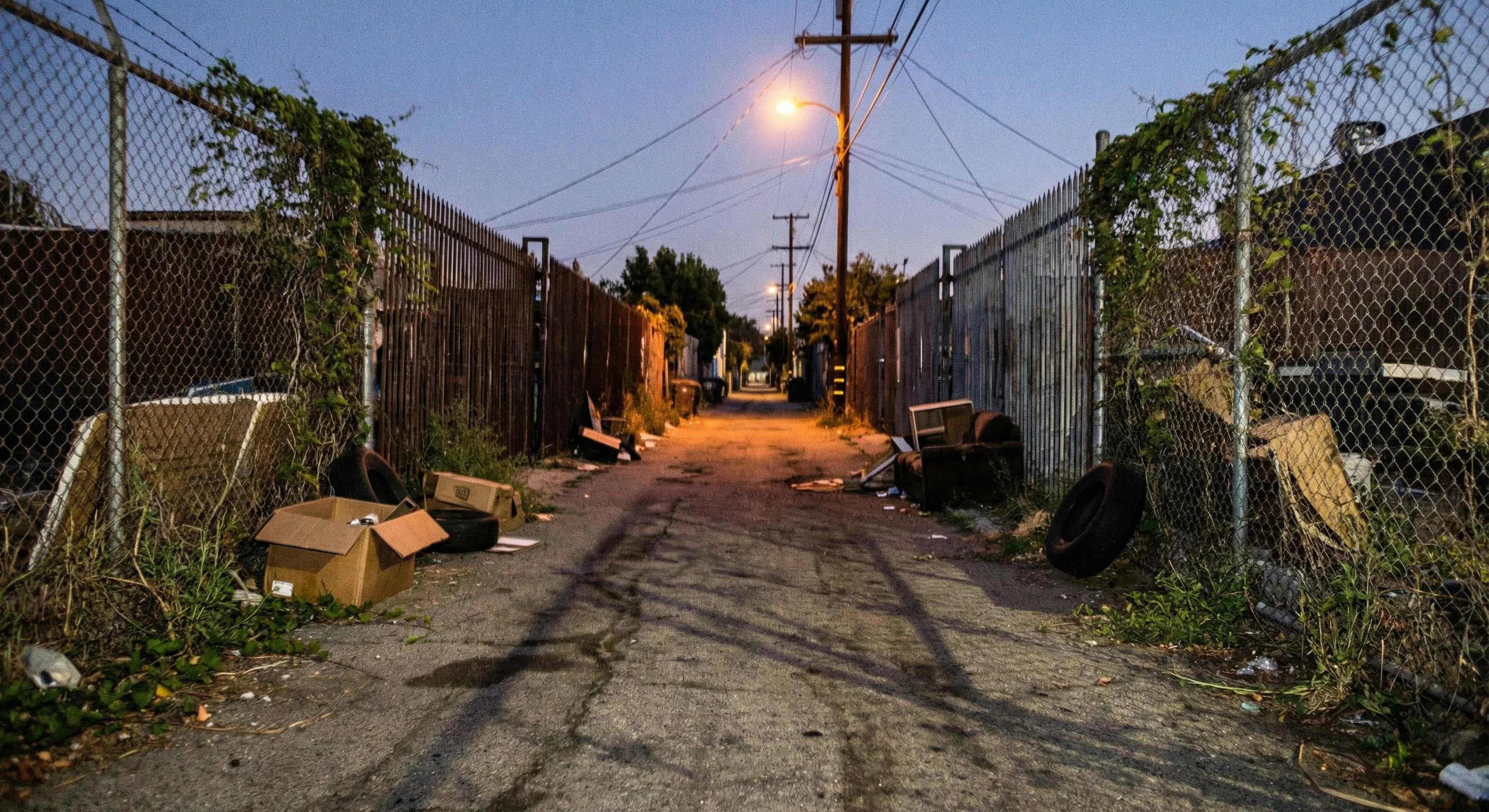 The Shadow Behind the Fence