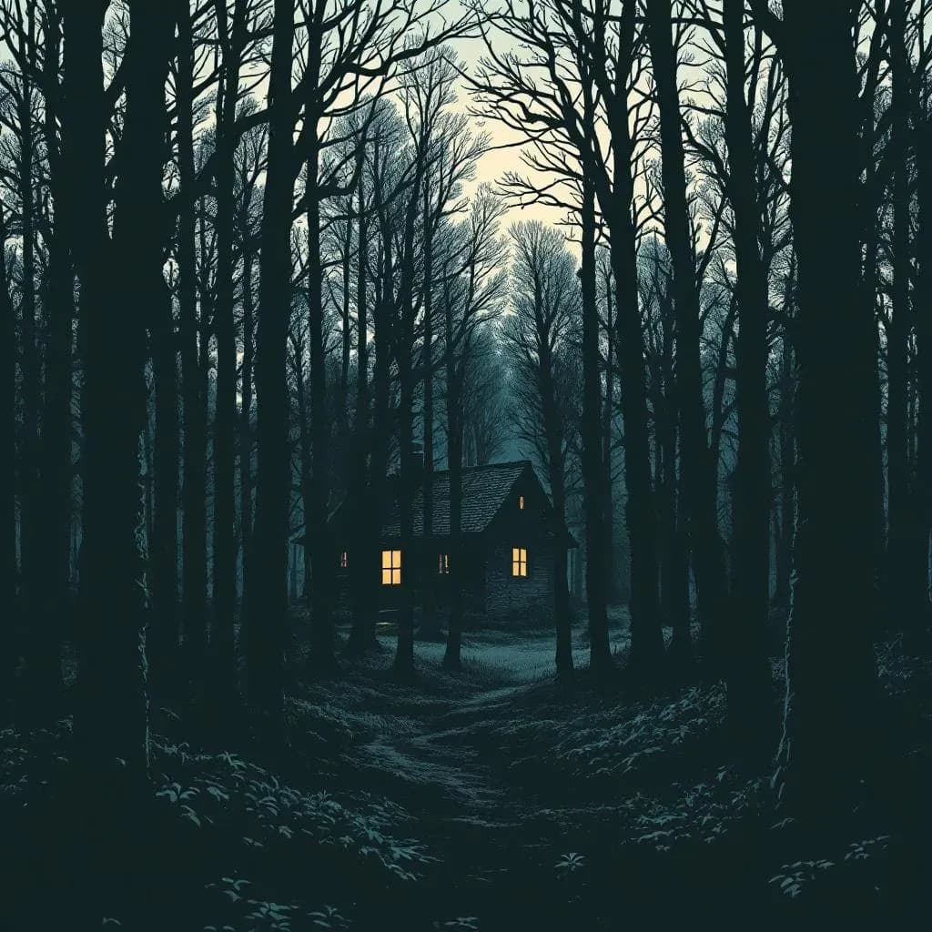 Tyskland — linocut illustration