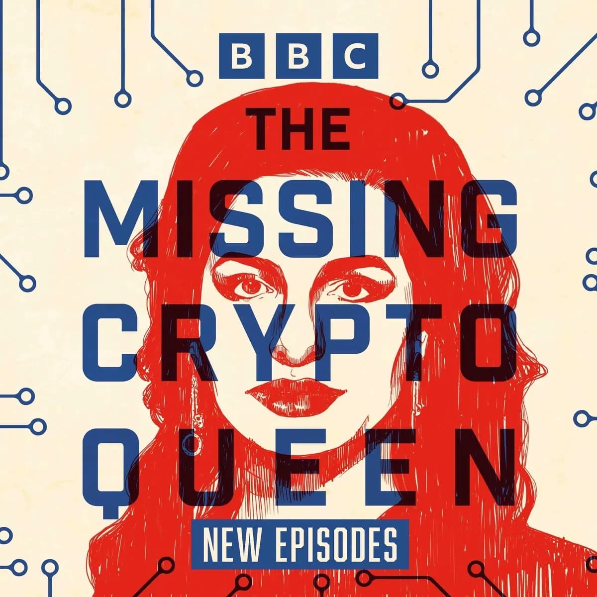 Officielt coverbillede for The Missing Cryptoqueen