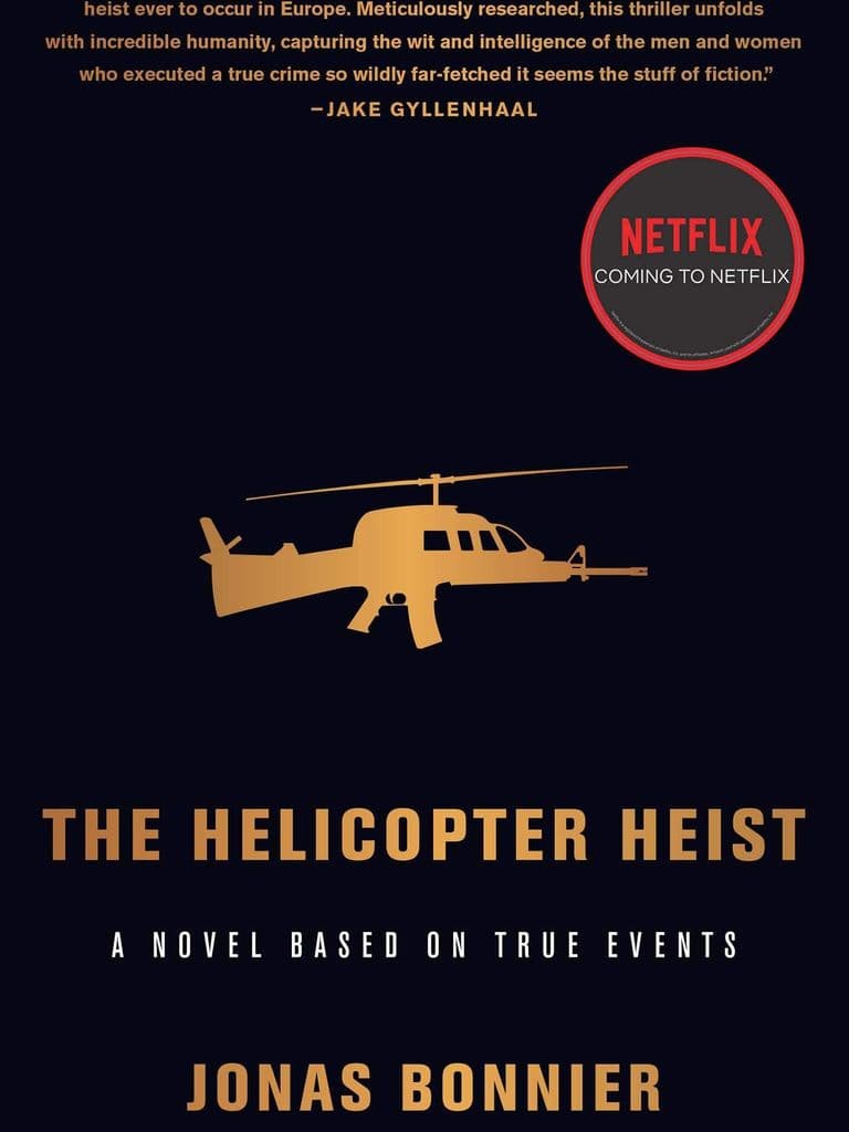 Officielt coverbillede for Helikopterrånet