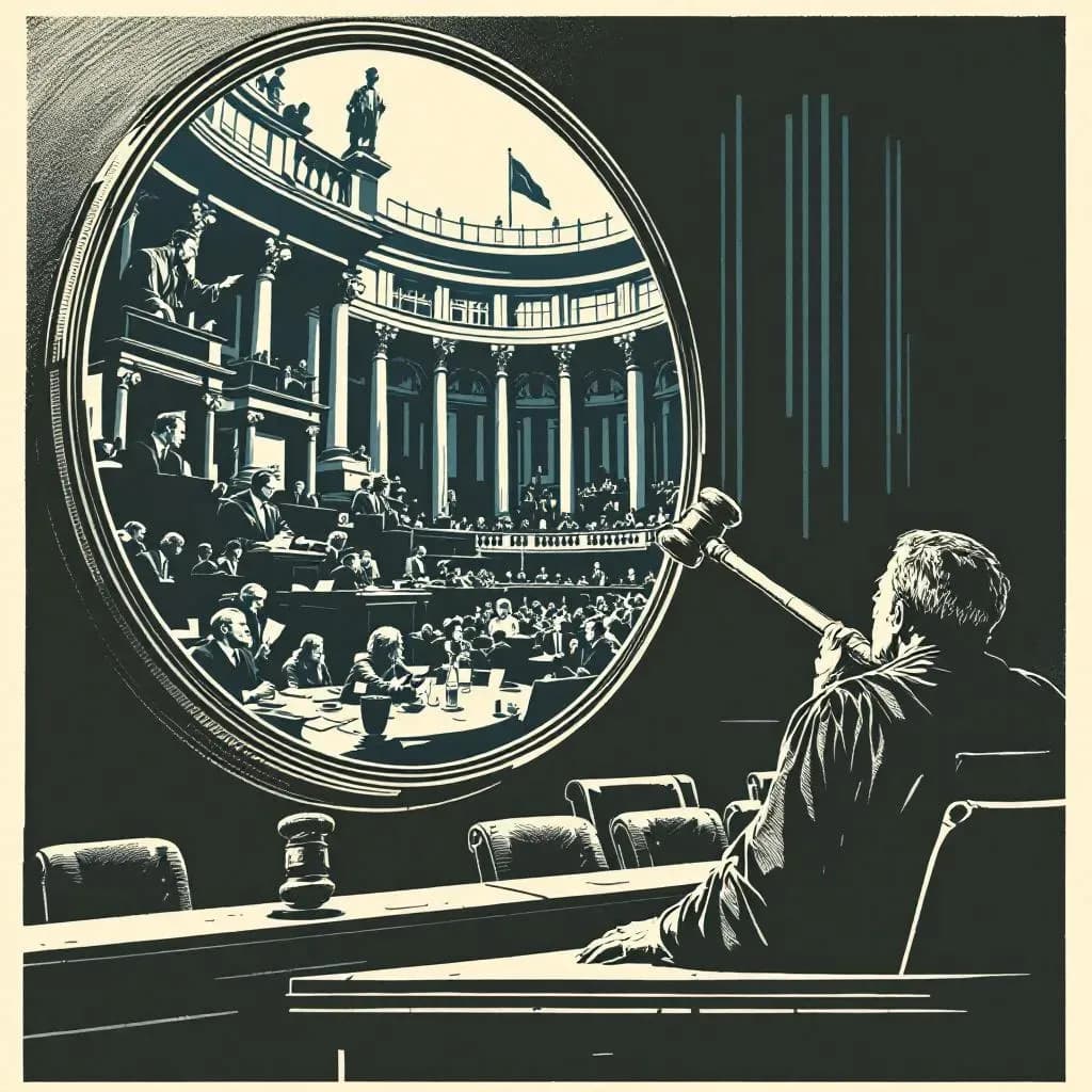 retrial — Krimidex illustration