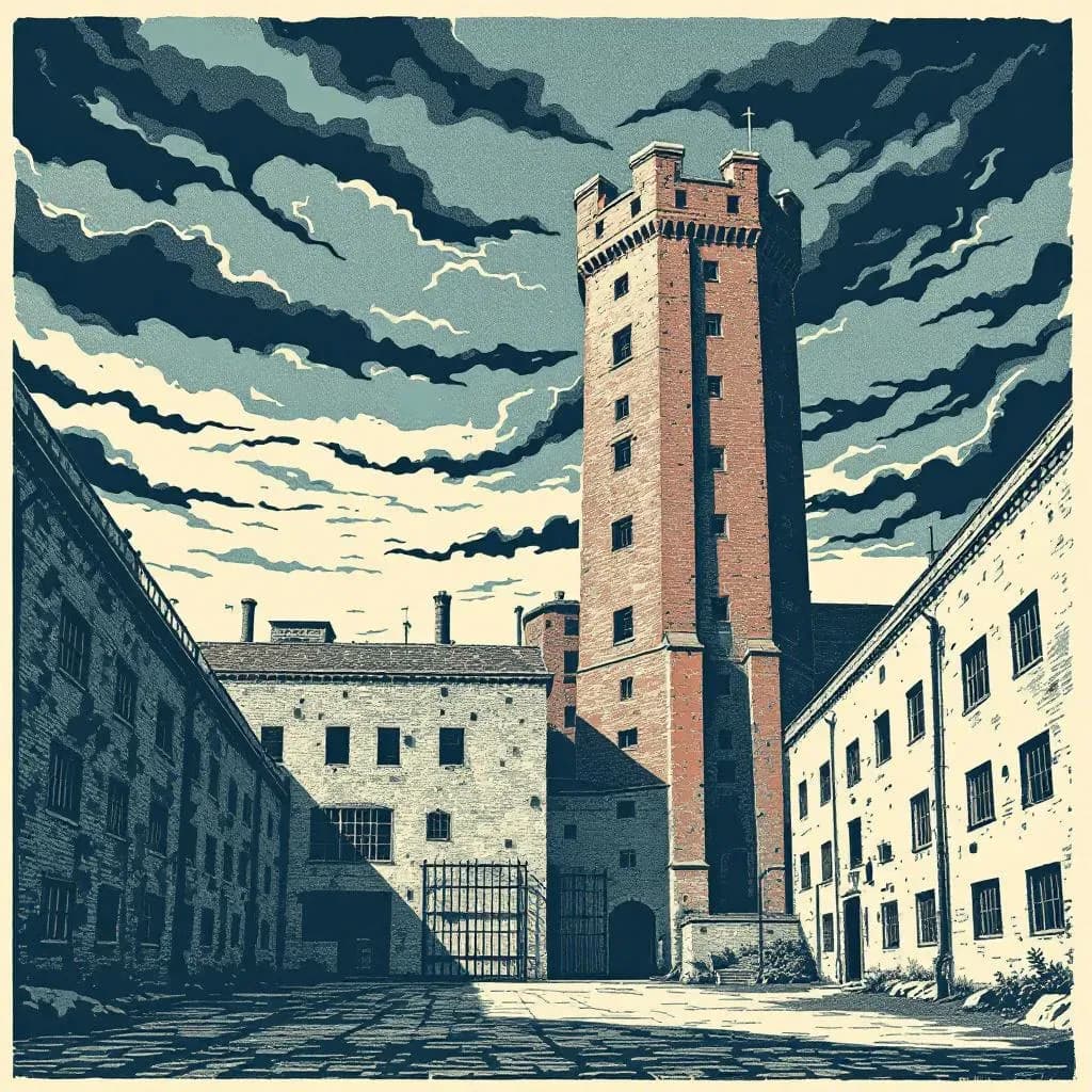 Vestre Fængsel — Krimidex illustration