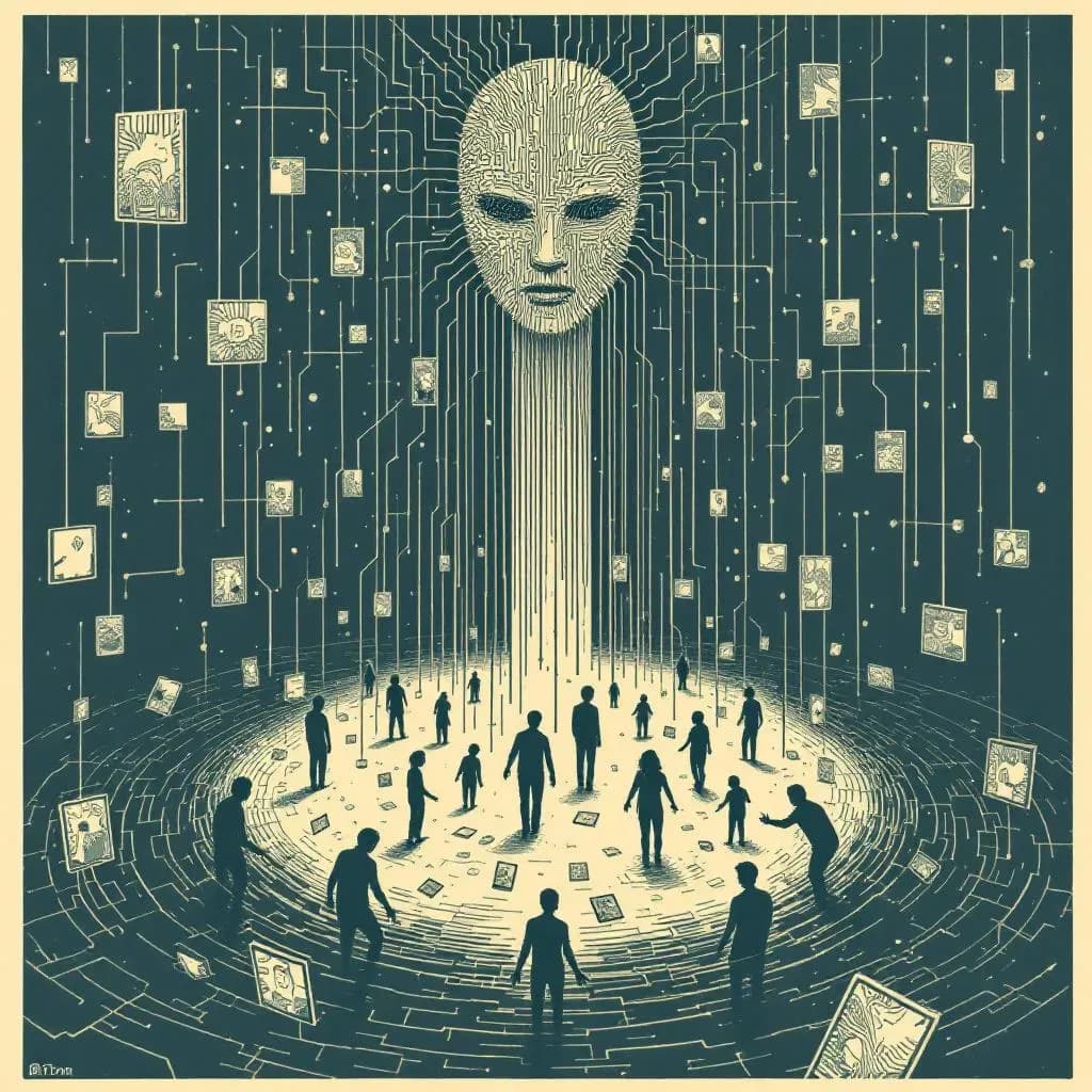 AI-svindel — Krimidex illustration