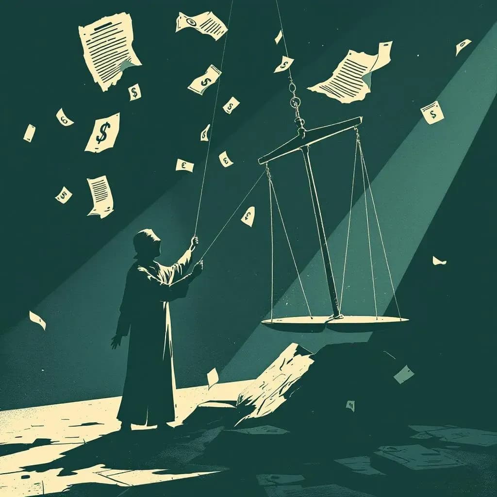 økonomisk svig — Krimidex illustration