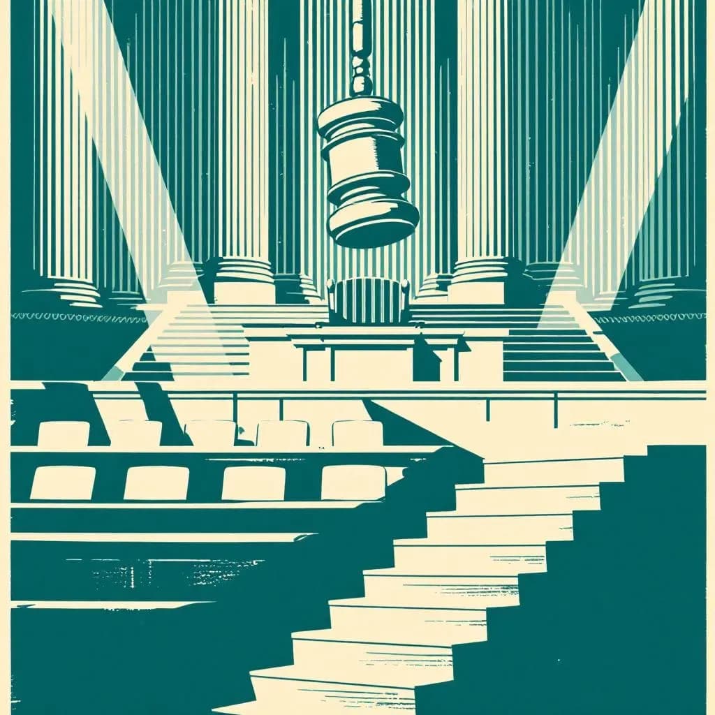 ankesag — Krimidex illustration