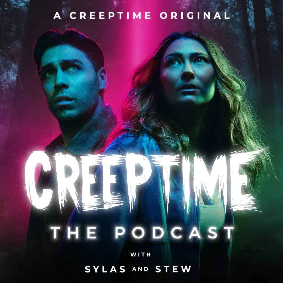 Podcast-cover: CreepTime fejrer 200 episoder med O.J. Simpson-sagen