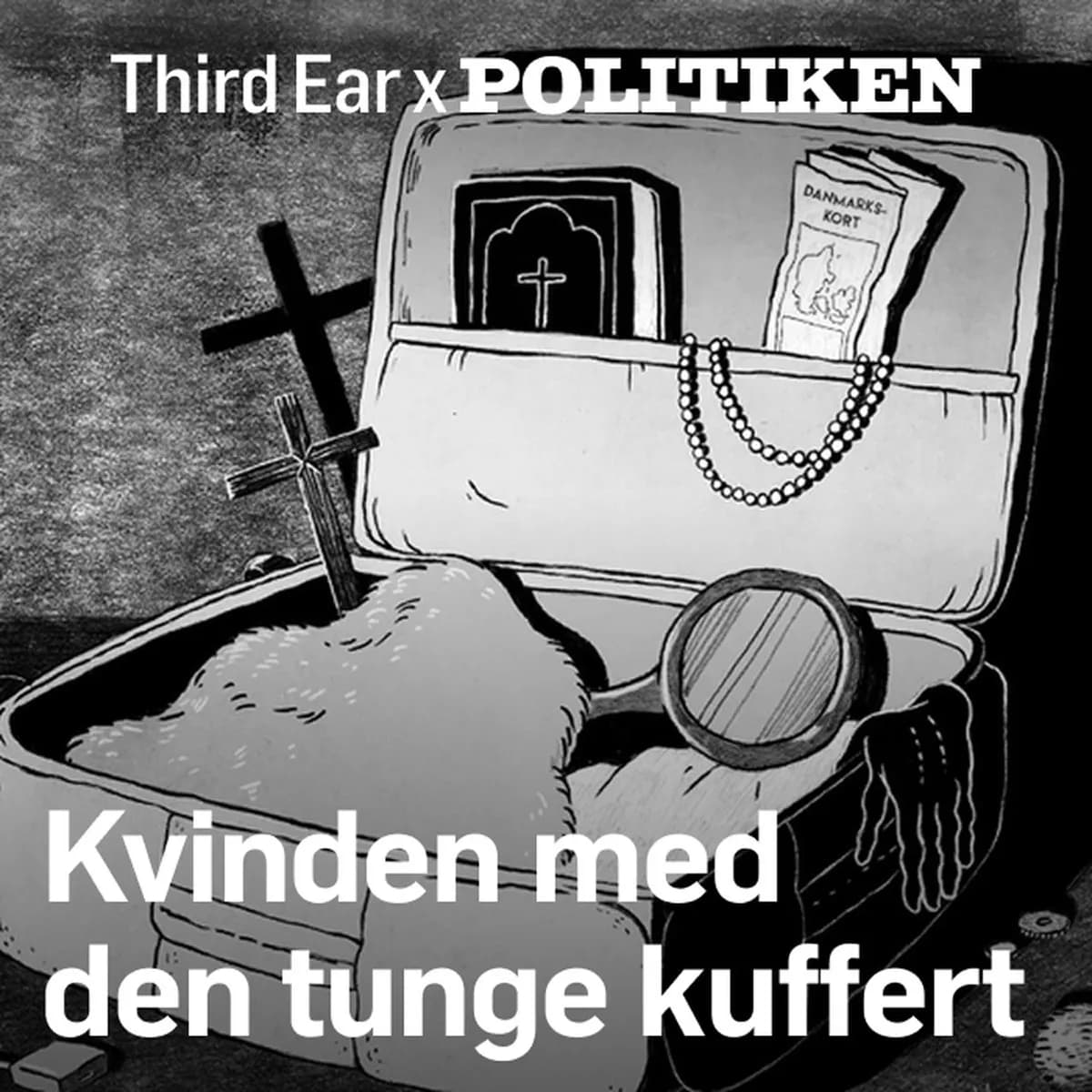 Officielt coverbillede for Kvinden med den Tunge Kuffert