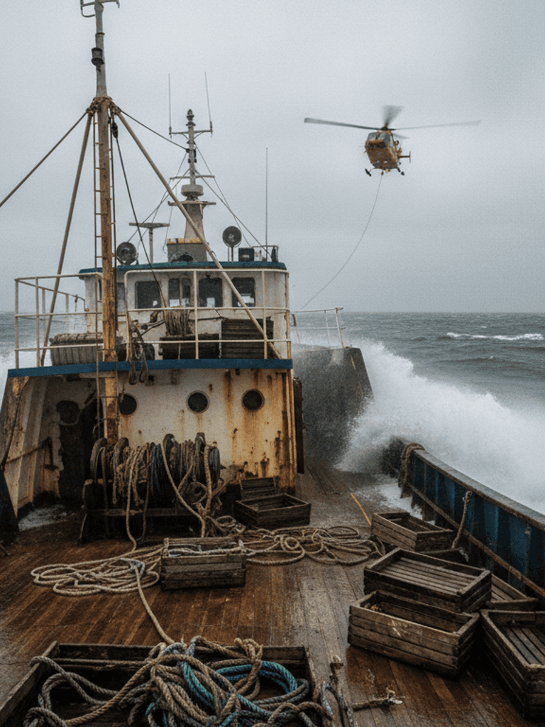 Danske Drabssager — episode S13E5 — Fatal Fishing Expedition in the North Sea