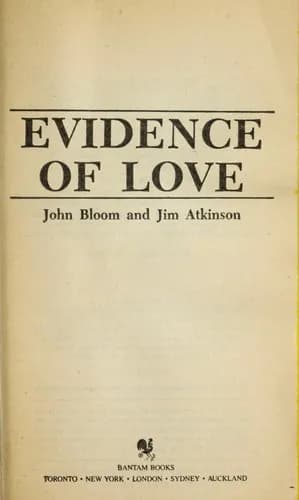 Evidence of Love — bogomslag (Open Library)