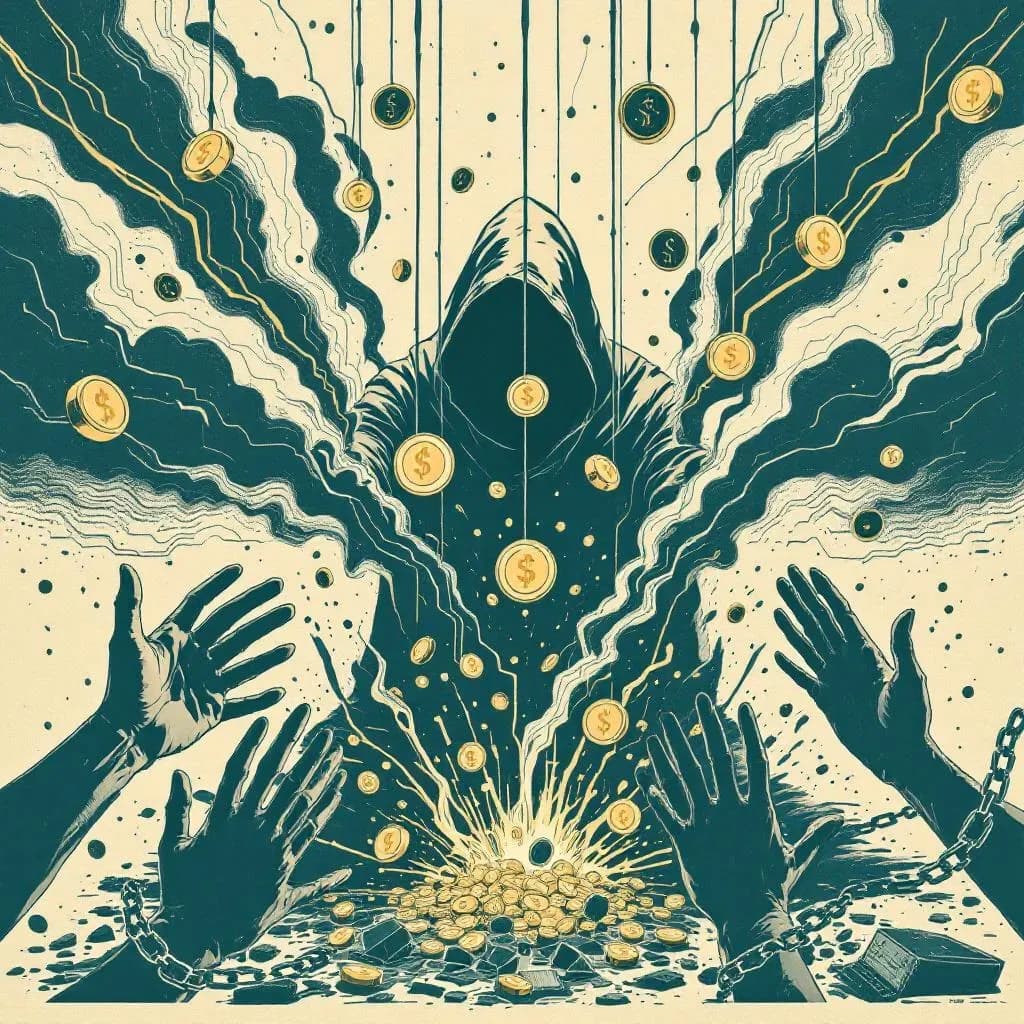 kryptovaluta-svindel — Krimidex illustration