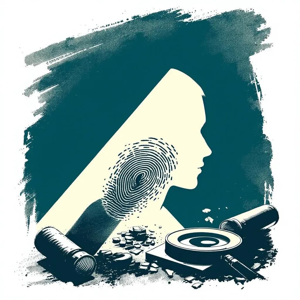 FBI-Steckbrief — Krimidex illustration