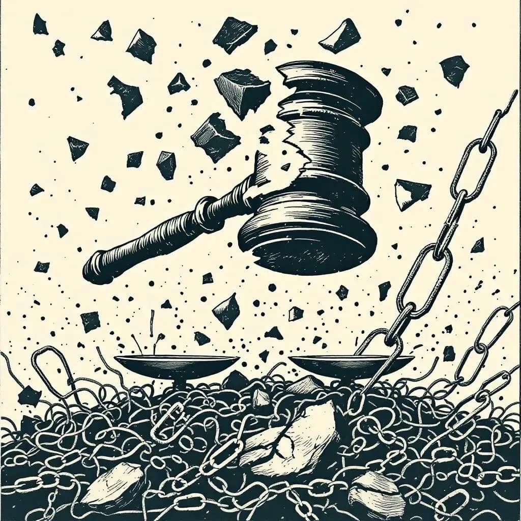 uegnet til retssag — Krimidex illustration