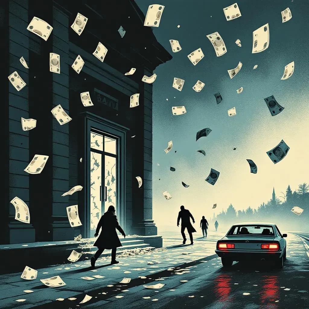 Amagerbanken robbery — Krimidex illustration