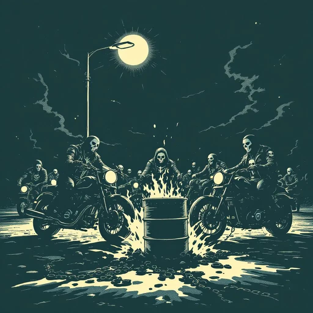 rockerkriminalitet — Krimidex illustration