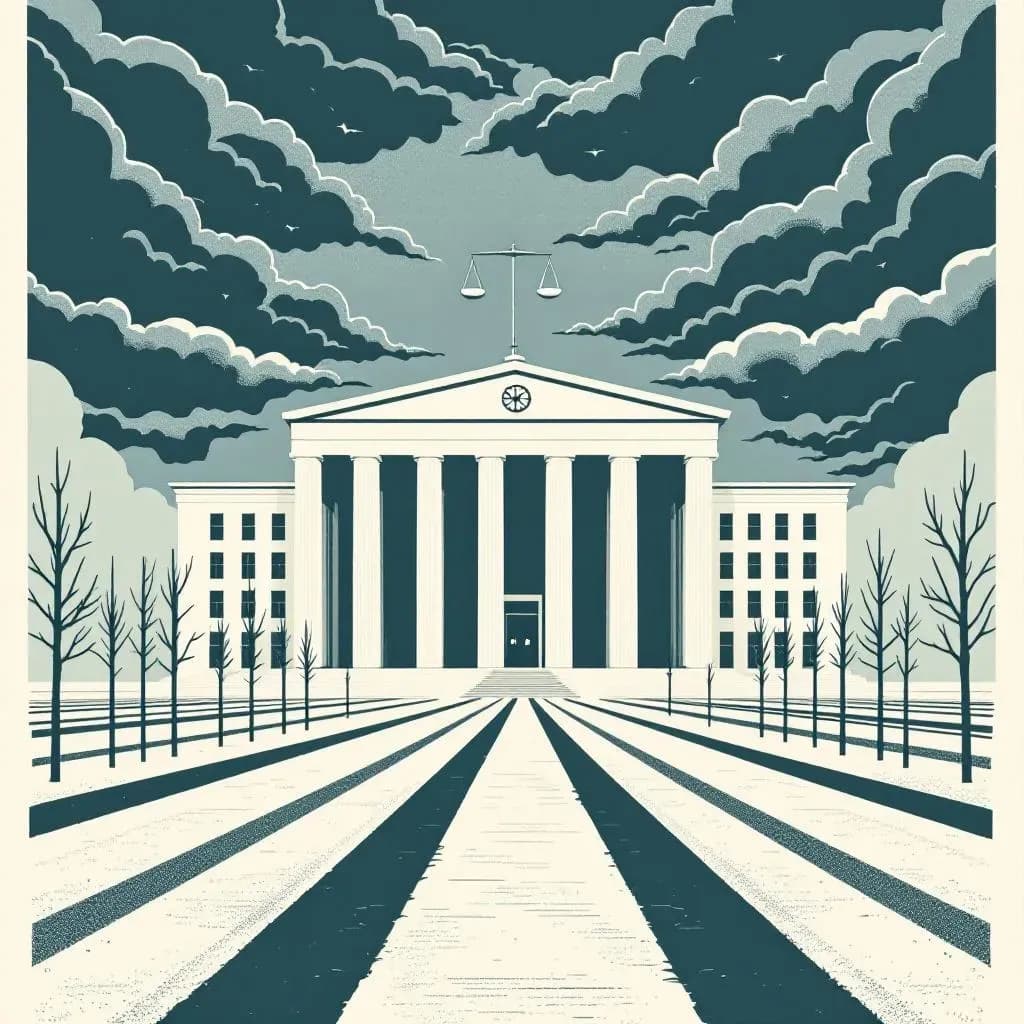 Retten i Glostrup — Krimidex illustration