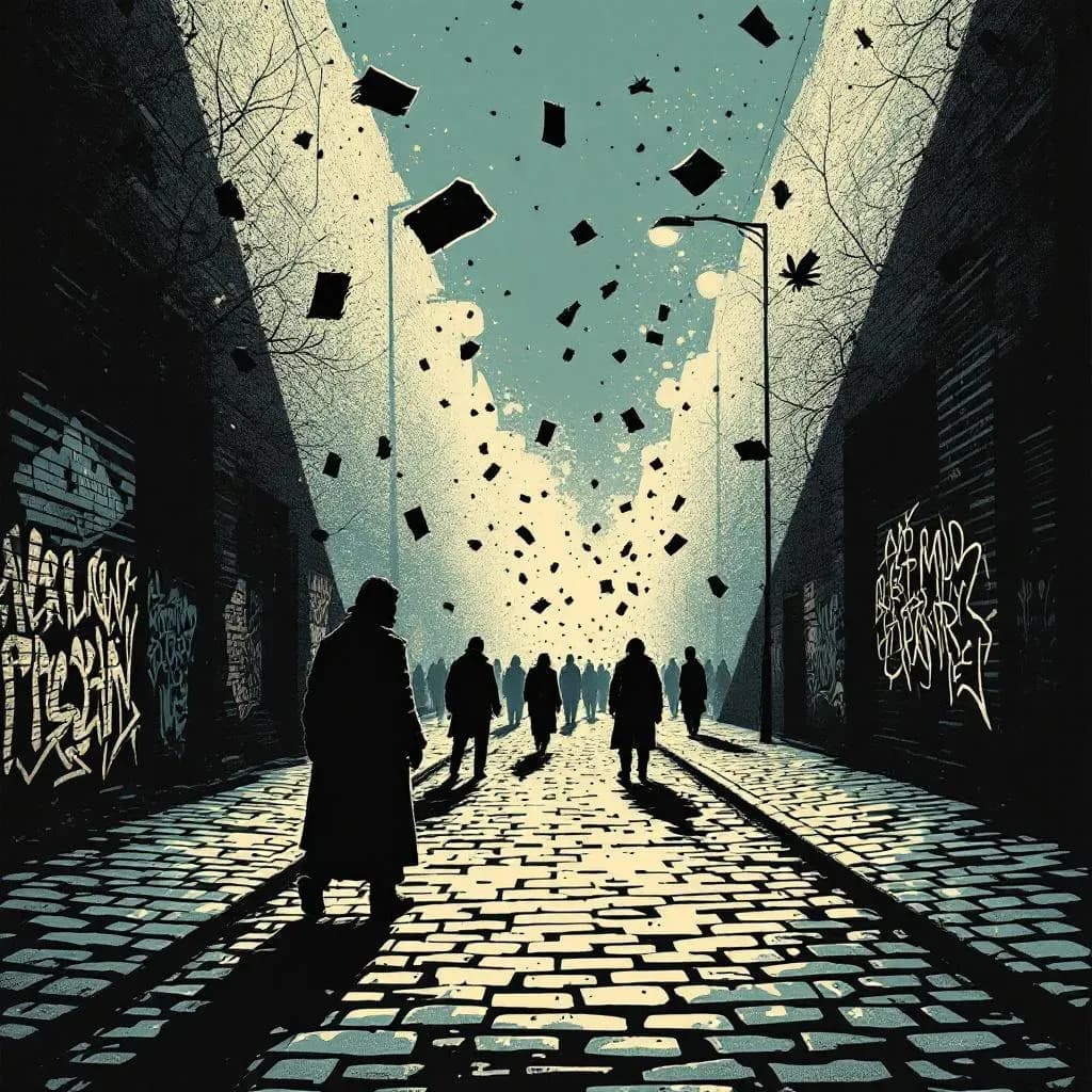 bandekonflikter i Pusher Street — København — Krimidex illustration
