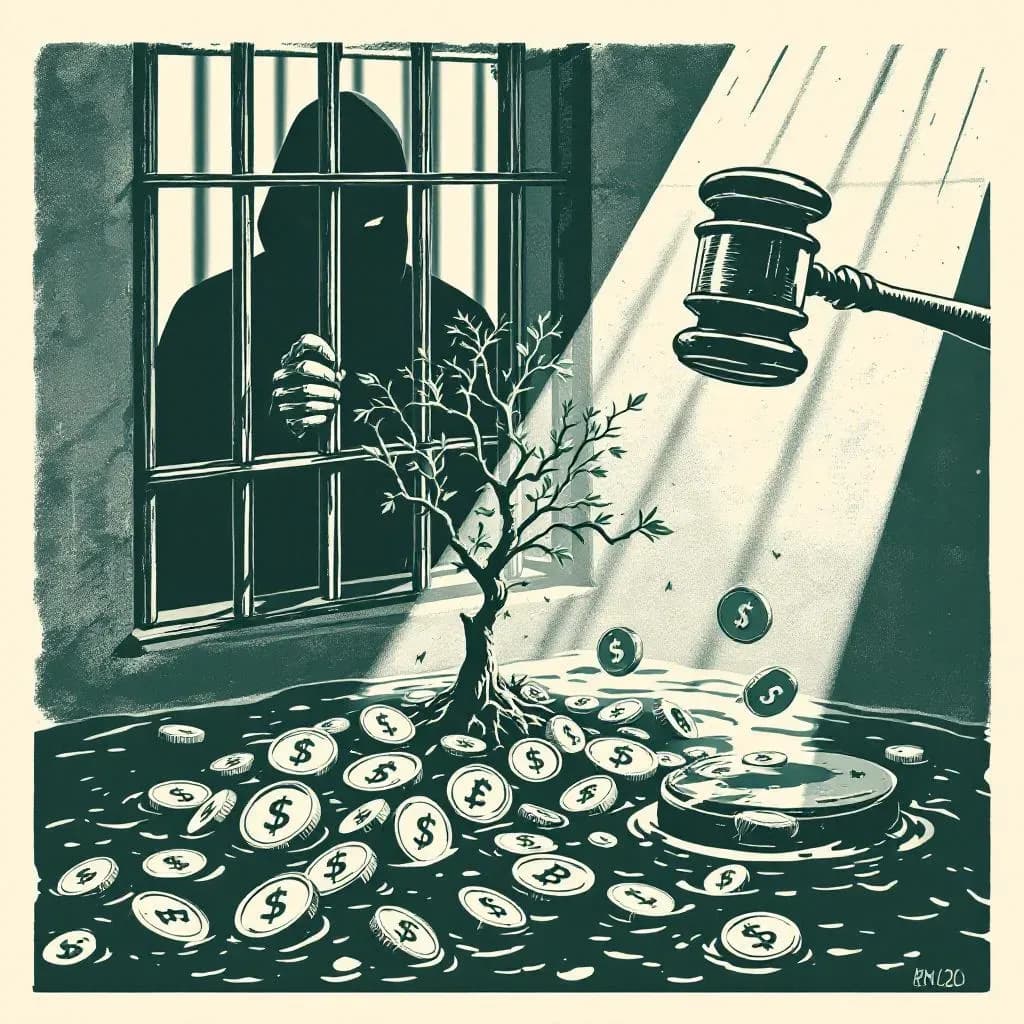 Ken Chew Wen Longs påståede millionsvindel via krypto — Krimidex illustration