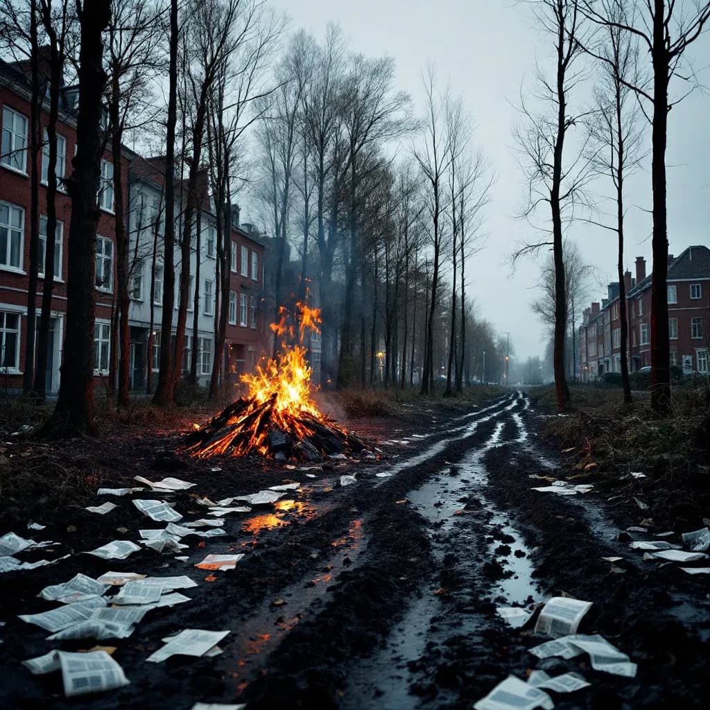 Det Brændende Lig — kriminalsag