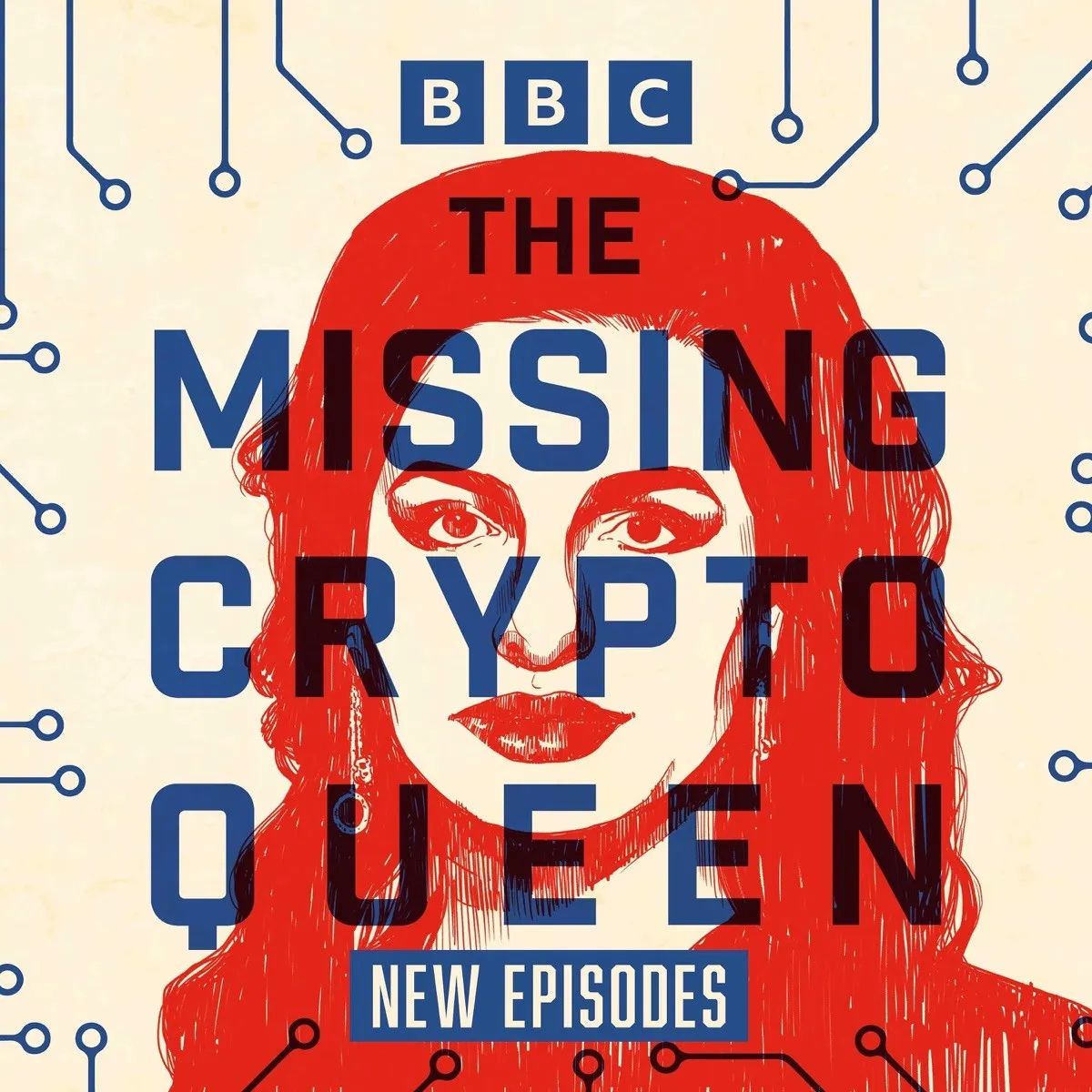 Officielt coverbillede for The Missing Cryptoqueen