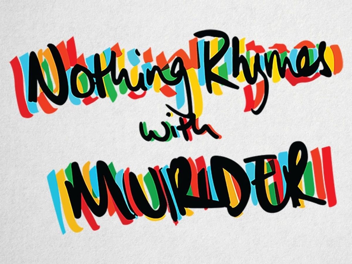 Podcast-cover: Mordet på Marie Trintignant — Nothing Rhymes With Murder