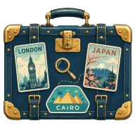 The Suitcase Detective — logo