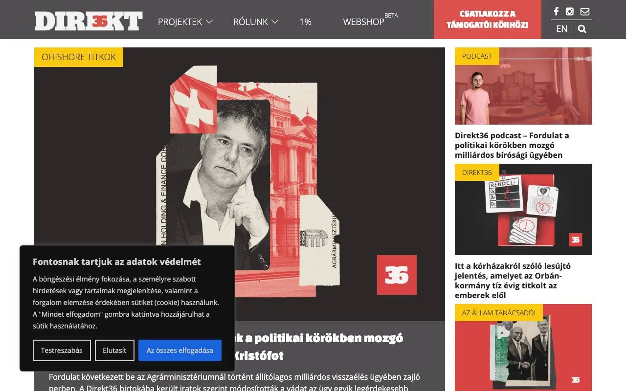 Direkt36 — website screenshot