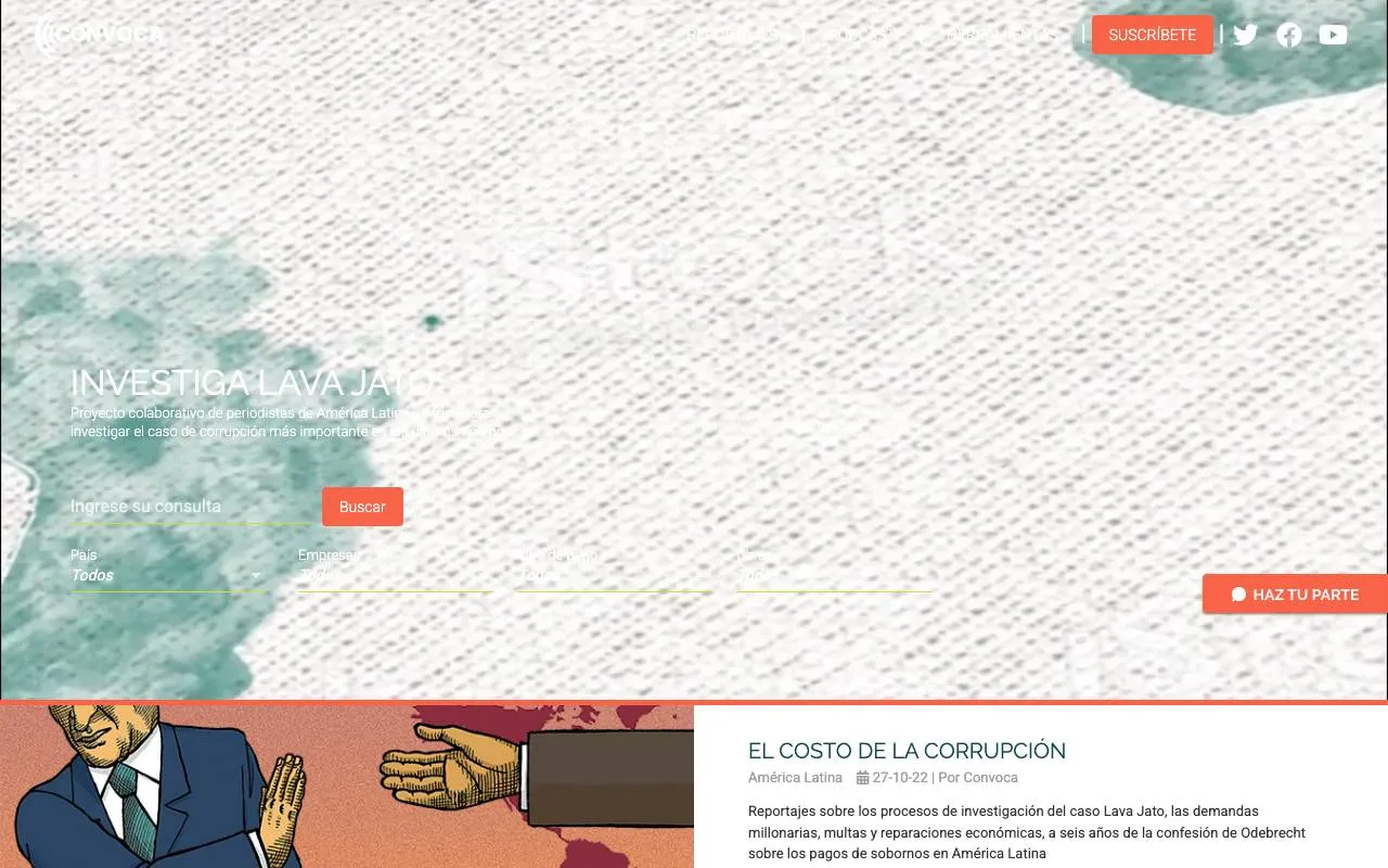 Investiga Lava Jato | Convoca — website screenshot